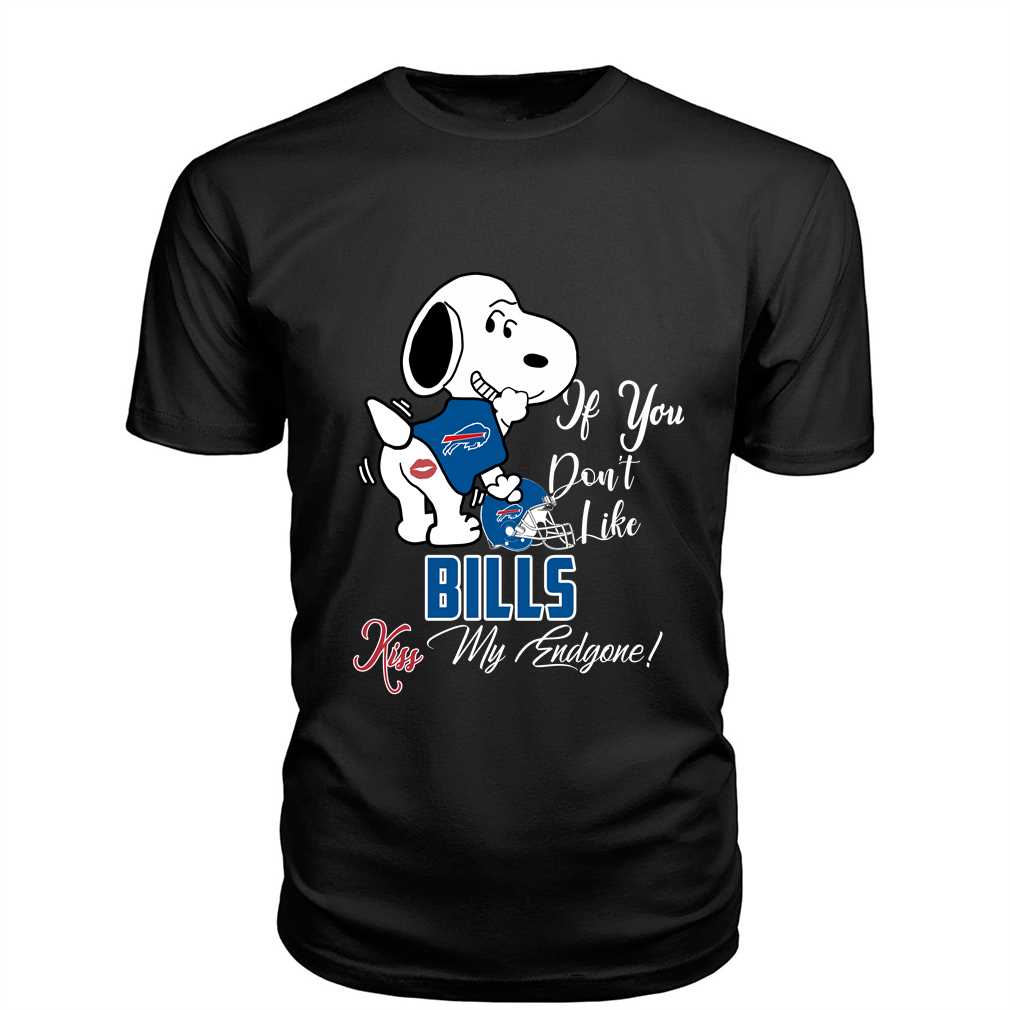 NFL Buffalo Bills Snoopy Dog Kiss My Endgone Shirt